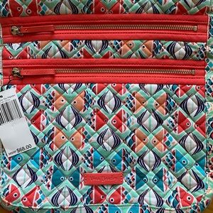 Vera Bradley Crossbody Triple Zip Hipster